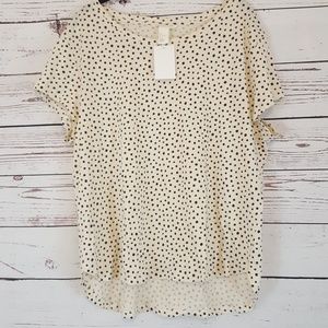 BOGO FREE NWT H&M Polka Dot Top